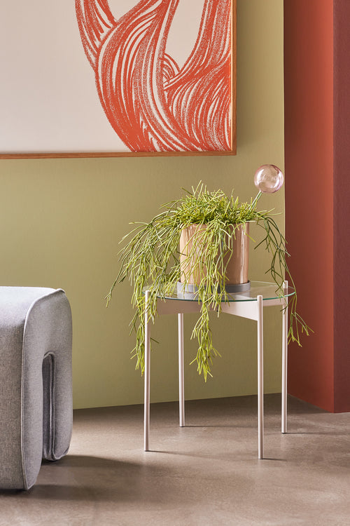 Hübsch waterbol Flora - glas - 8x8xh27cm - vtwonen shop