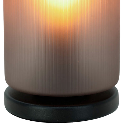 EGLO tafellamp Colomera - e27 - 19,5 cm - zwart/mat grijs