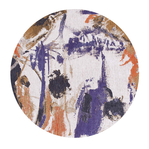 Louis De Poortere vloerkleed Purple Game - multicolor - 240x240cm - vtwonen shop