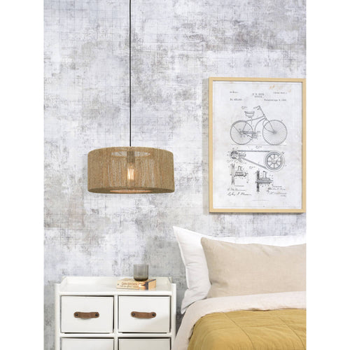 GOOD&MOJO hanglamp Iguazu - bruin - Ø50cm - vtwonen shop