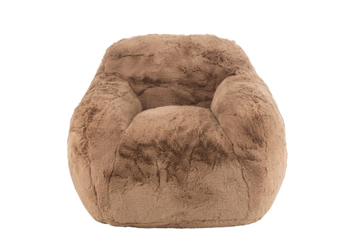 J-Line zetel Cutie - polyester - taupe - small