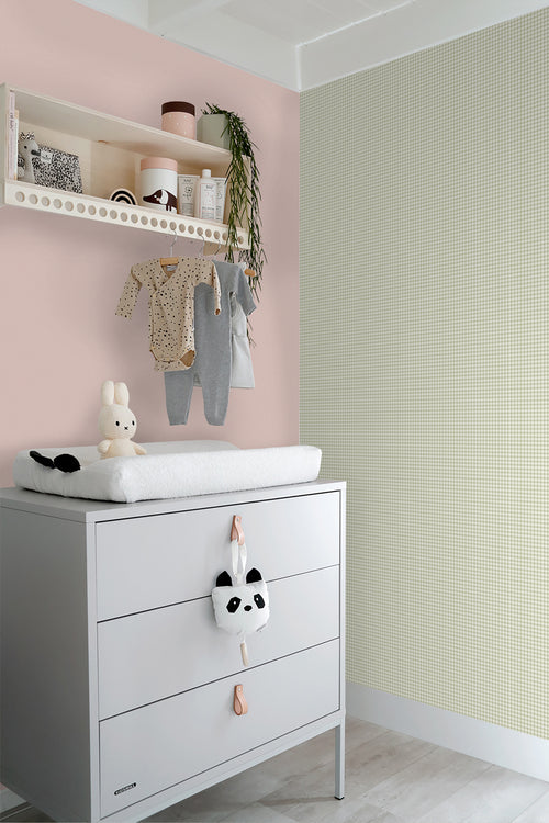 ESTAhome behang strepen vergrijsd groen - 50 x 900 cm - 131643 - vtwonen shop