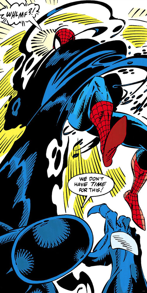 Sanders & Sanders fotobehang Spider-Man blauw, rood en groen - 100 x 200 cm - 612064