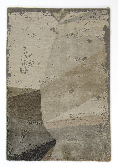 Vloerkleed MOMO Rugs Grace White Gray Brown 250x350 cm