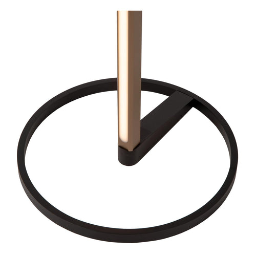 Lucide vloerlamp BRAGA - Geïntegreerde LED - Koffie - vtwonen shop