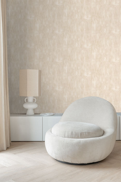 ESTAhome behang betonlook zand beige - 53 cm x 10.05 m - 148765