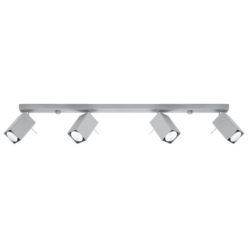 Sollux Lighting Plafondlamp MERIDA 4L grijs - 80x6x16cm