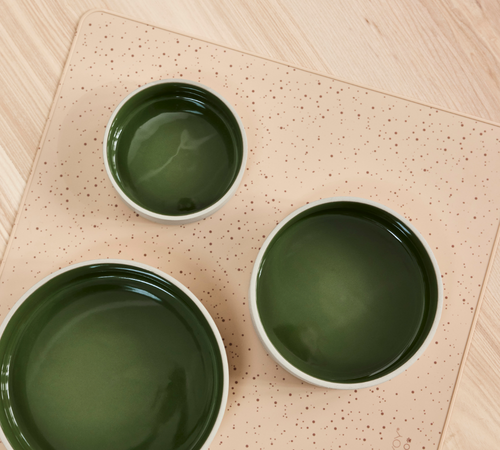 OYOY Placemat 64 x 44 cm – Beige siliconen