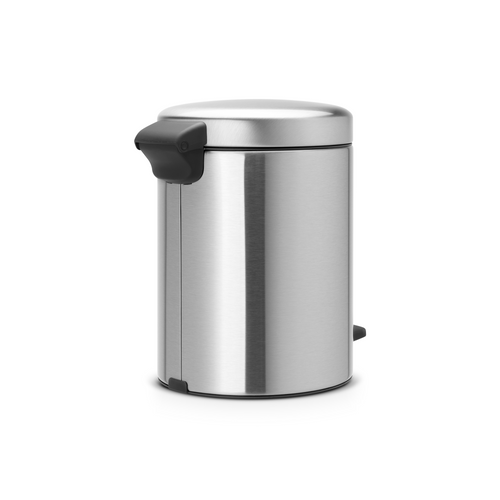 Brabantia NewIcon Pedaalemmer, 5 liter, kunststof binnenemmer - Matt Steel