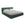 LaMiaSofa Bed met opbergruimte Roma - chenille stof - bordeaux - 200x228x82