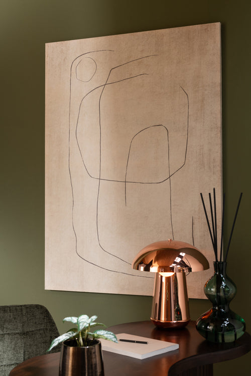 J-Line geurolie + stokjes Cedar Breeze - glas - donkergroen - large - vtwonen shop