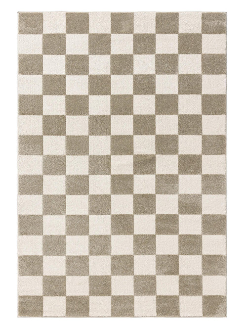 benuta vloerkleed Marta - groen/wit - 160x230 cm
