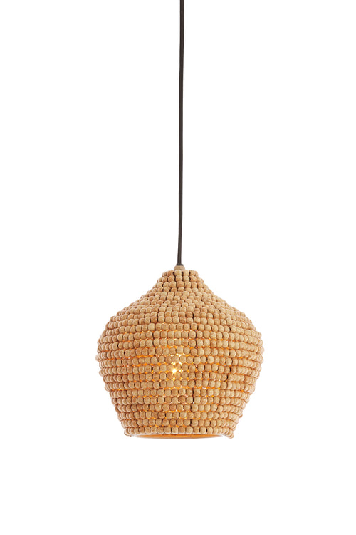 Light & Living hanglamp KALENGA - Ø21x22cm - bruin