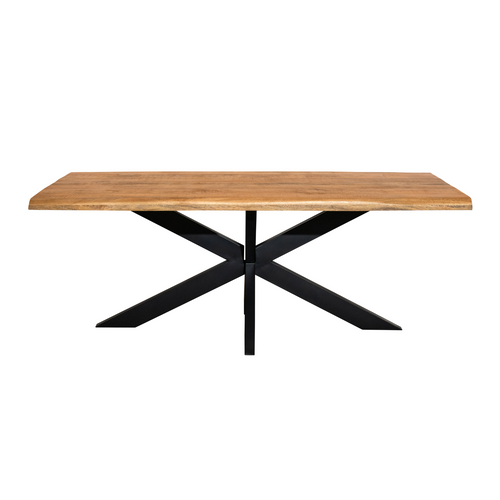 Starfurn  boomstamtafel Denver - bruin - 100x300x76cm - vtwonen shop