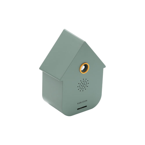 Karlsson ornament Sound Box Modern Cuckoo - groen - 12x7.5x11.5cm - Vaderdag - Vaderdagcadeau - Vaderdag cadeautje voor hem
