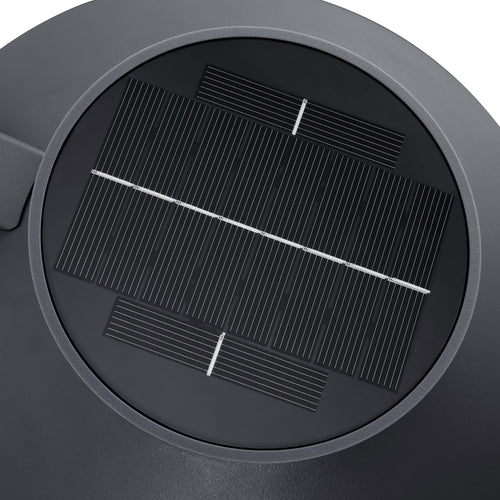 Nordlux Justina Solar | Wandlamp | Antraciet | SolarLED