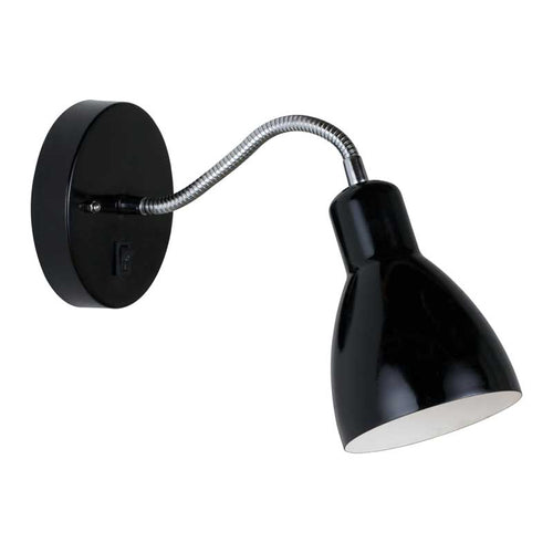 Nordlux Cyclone Wandlamp - E14 - Zwart - vtwonen shop