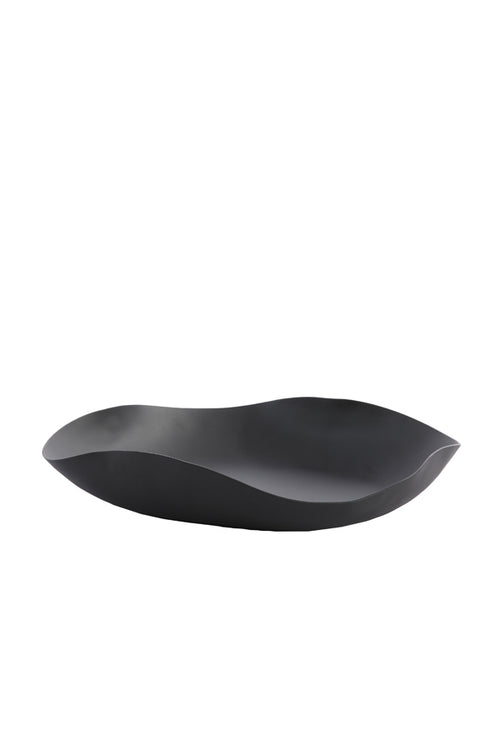 Light & Living schaal ANZIO - 33x32x6.5cm - zwart