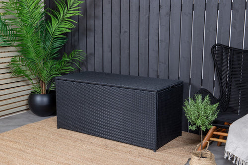 Rebellenclub Opbergbox kussen Haven - 130 x 60 cm - Zwart - vtwonen shop