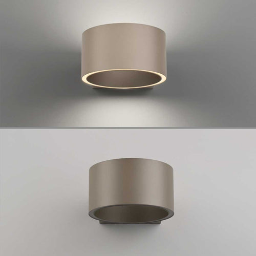 Neuhaus PURE wandlamp Clipse - 2 lichts - 19.7  x 8   cm - champagne