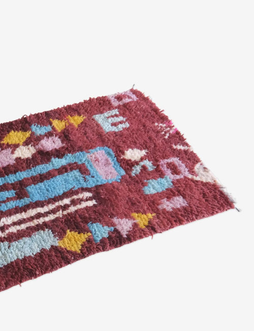 AFK Living vloerkleed Berber - handgemaakt - Wol - 300 x 400 cm