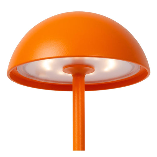 Lucide tafellamp JOY - Geïntegreerde LED - Oranje - vtwonen shop