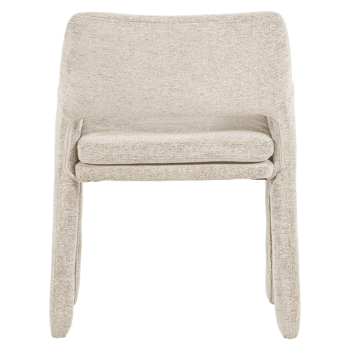 vtwonen eetkamerstoel Bigfoot - Chenille - Zand - 78x57x56