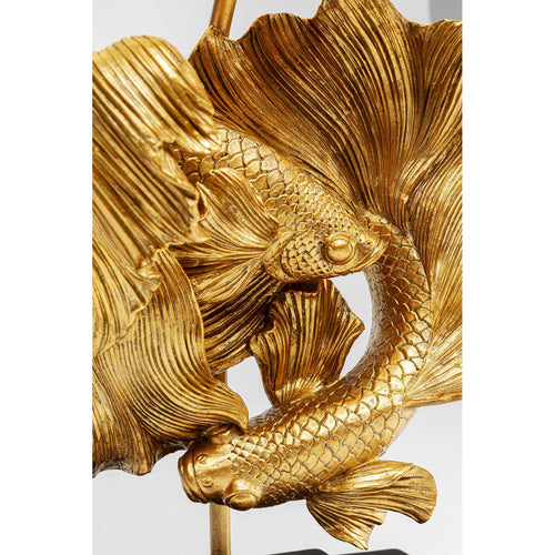 Kare Design Tafellamp gouden vechtvissen - vtwonen shop
