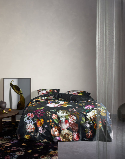 Essenza Fleur dekbedovertrek - Tweepersoons – 200x200/220 cm - Nightblue