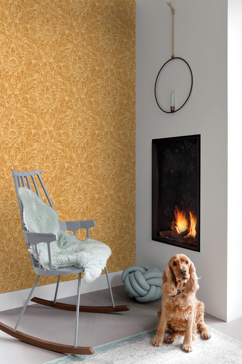 ESTAhome behang ornamenten terracotta - 50 x 900 cm - 131616 - vtwonen shop