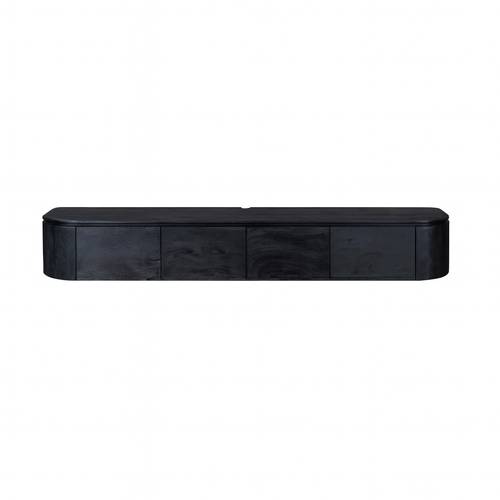 Starfurn - Tv meubel Excellent - Zwart - 35x200x45 cm