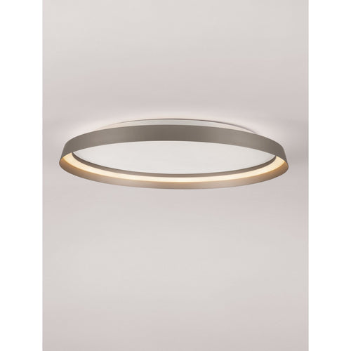 Nova Luce ORMI Inbouw plafondlamp champagnebruin, Triac dimbaar, LED, 48W, 3361lm, 2700-3000-4000K kleurtemperatuur.