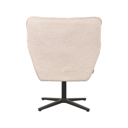 LABEL51 Fauteuil Ian - Naturel Bouclé - Draaibaar - 72x76x87cm - vtwonen shop