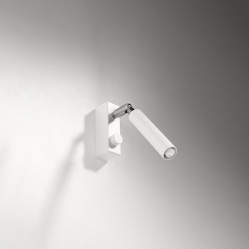 Sollux Lighting Wandlamp EYETECH 1 wit - 3x10x20cm