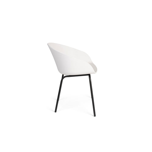Zuiver Void Eetkamerstoelen wit - Set van 2