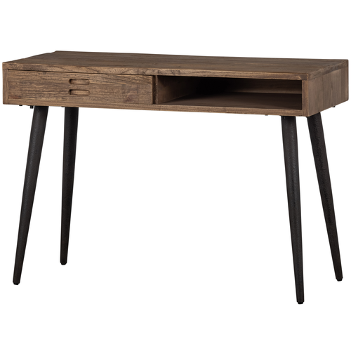 Basiclabel bureau Maddox - Recycled Hout - Naturel - 77x110x50 - vtwonen shop