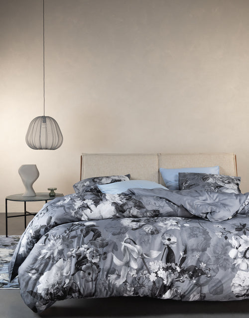 Essenza Floor dekbedovertrek - Lits-Jumeaux - 240x200/220 cm - Global grey