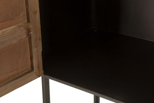 Mauro Ferretti kast - 100x42x110 cm - bruin