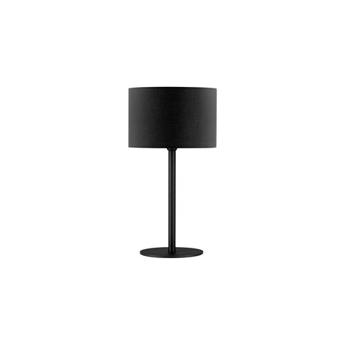 Nova Luce SIBNIA Tafellamp met ronde kap, zandkleurig zwart, E27 fitting, 1x12W
