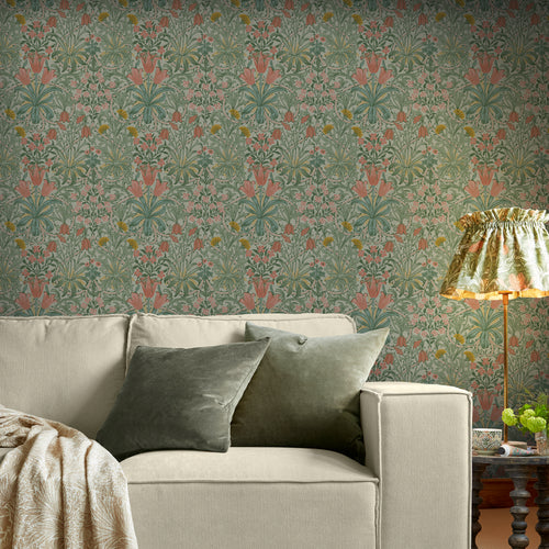 William Morris at Home Vliesbehang - Woodland Weeds Spring Garden