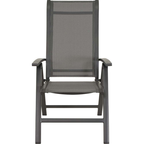 Lesli Living bistrostoel Hera - antraciet - 61x67x113cm - set van 2