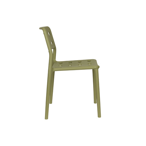 Housecraft Living Serra Tuinstoel/ Eetkamerstoelen Kunststof Groen - Set van 4 - vtwonen shop