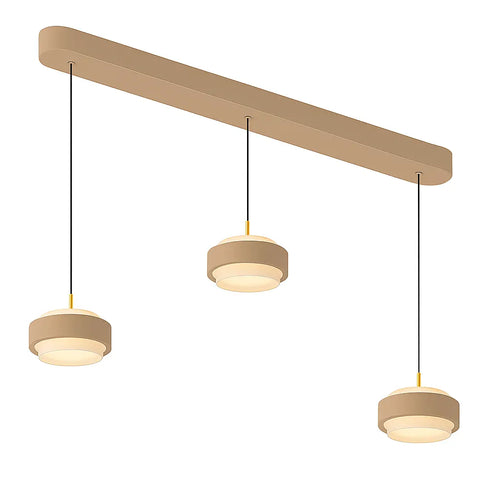 Freelight hanglamp Puleggia - 3 lichts - 90  x 150   cm - beige