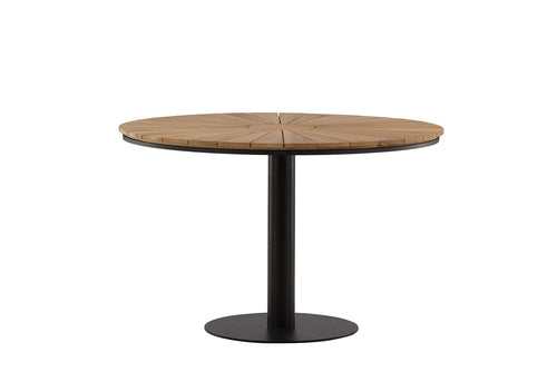 Rebellenclub Ronde Tuintafel Skala - ø120cm - Naturel Hout - vtwonen shop