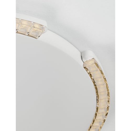 Nova Luce GREAMY Decoratieve plafondlamp, zandwit, Triac dimbare LED, 30W, 1950lm, 3000K