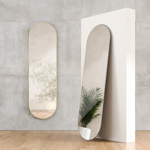 Umbra pilvormige spiegel Hubba- 45 x 157 x 5 cm - goud