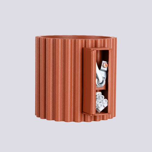 Sollux Lighting Wandlamp AURA rood ochra G9 - 10x12x10cm