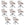 Home Deluxe ALUNA chenille eetkamerstoel met armleuningen - set van 8 beige