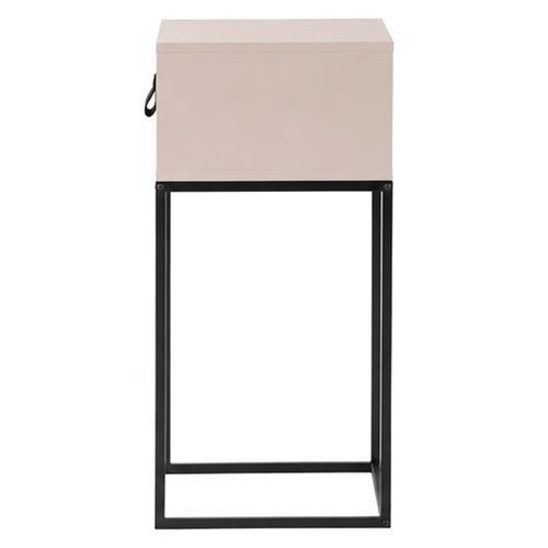 WOOOD nachtkastje met lade geborsteld dust Zola - 74x40x35
