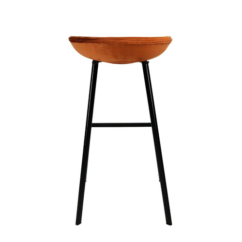 Kick barkruk Finn - 70cm - Oranje - vtwonen shop
